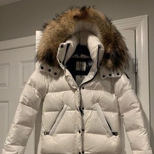 SAM FUR ANNABELLE DOWN JACKET (SNOW)